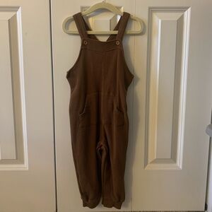 Carter's Brown Waffle Knit Overalls/One Piece 24M